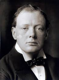 Young Winston Churchill